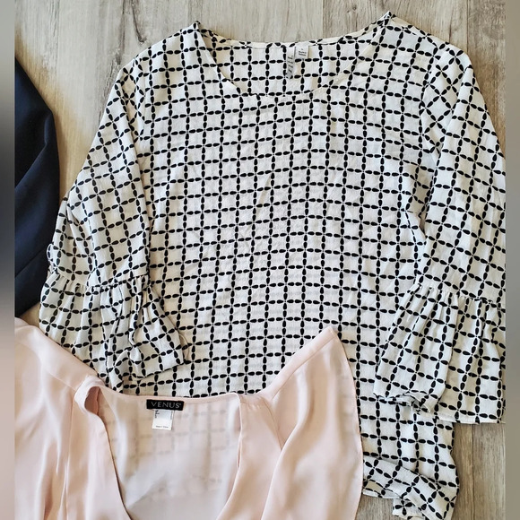 7 Piece Lot Of Mix & Match Work Business Office Blazer Skirtsuit Pants Blouses - Picture 10 of 10